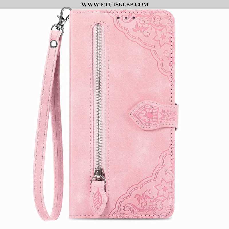 Etui Folio do Samsung Galaxy A54 5G Koronkowa Portmonetka